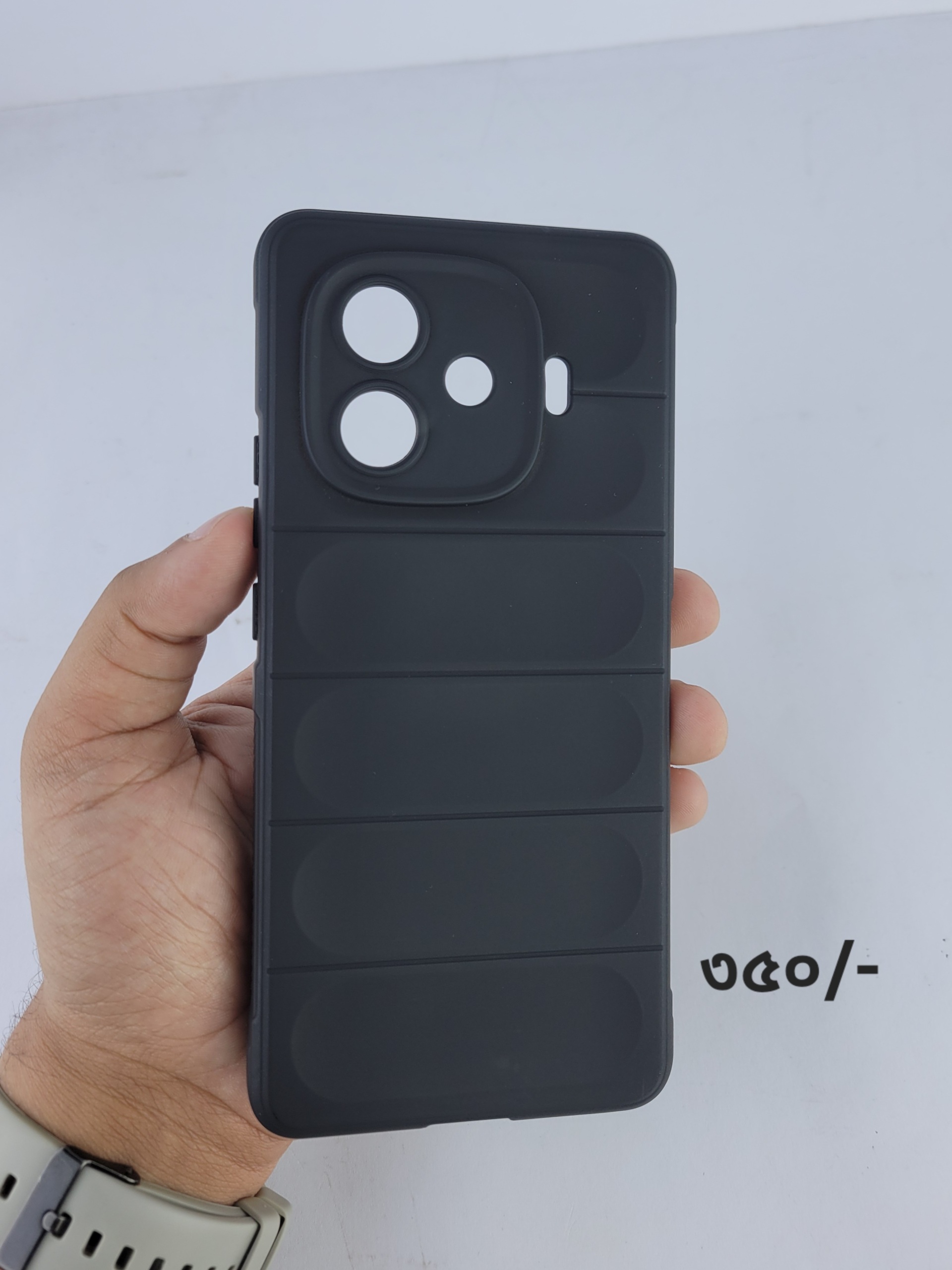 iQOO Z9 Turbo Black Thick Cover